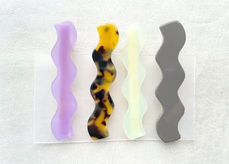 Wave Hair Pins ( 4 piece set ) R