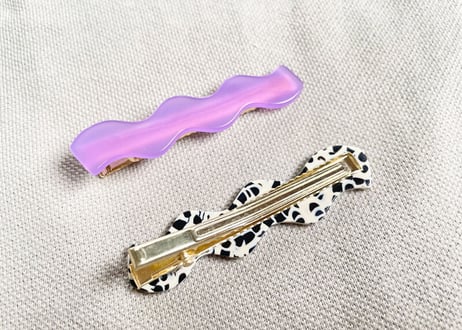 Wave Hair Pins ( 4 piece set ) A
