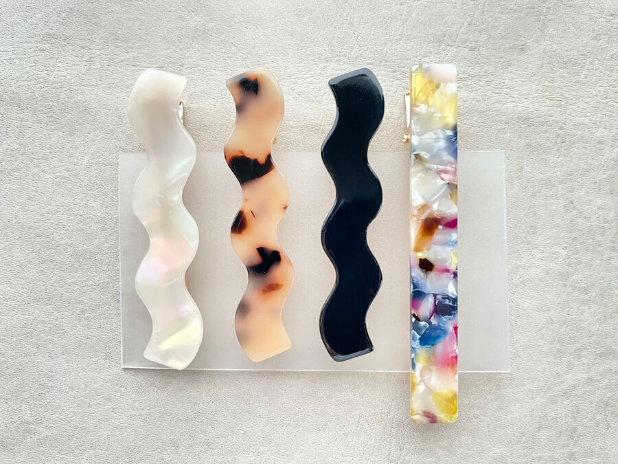 Wave Hair Pins ( 4 piece set ) | URU PRODUCT&DE