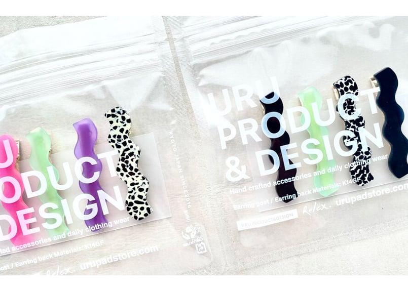 Wave Hair Pins ( 4 piece set ) F | URU PRODUCT&