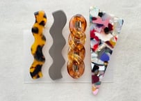 Wave Hair Pins ( 4 piece set )