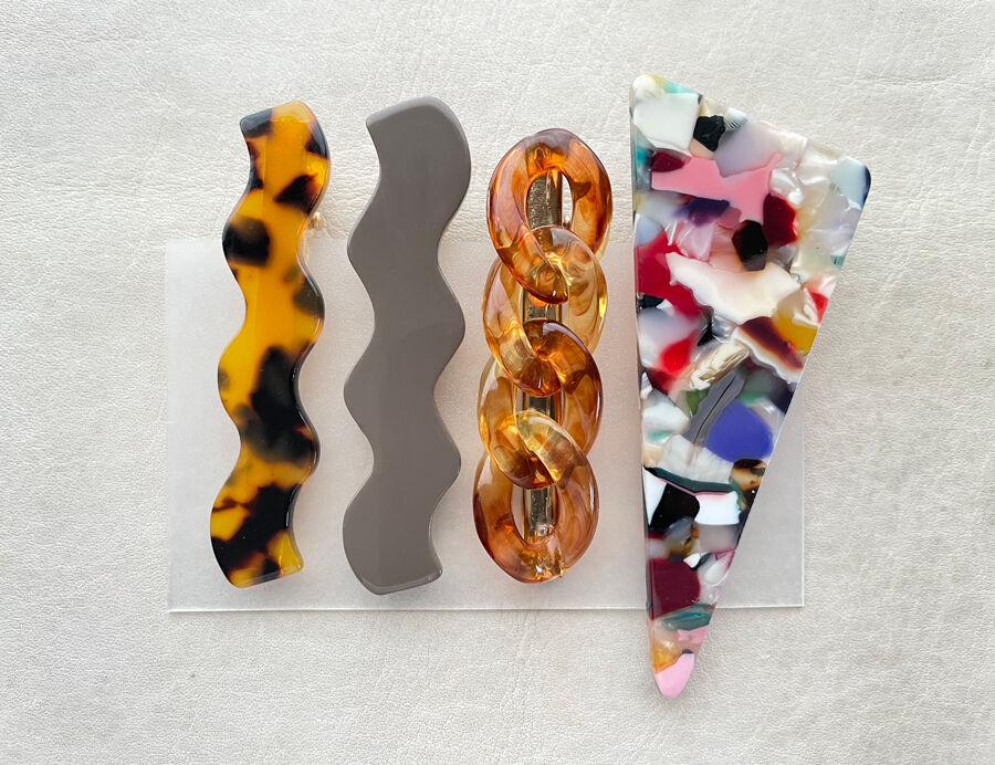 Wave Hair Pins ( 4 piece set ) | URU PRODUCT&DE