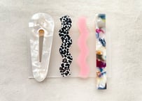 Wave Hair Pins ( 4 piece set )