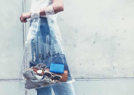 URU original Clear Shopper Bag
