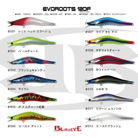 【祝10周年】エヴォルーツ120F　【復刻】