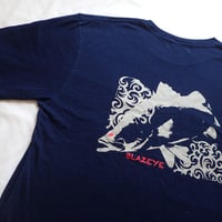 インディゴ　Tシャツ　みのうお　【受注生産】