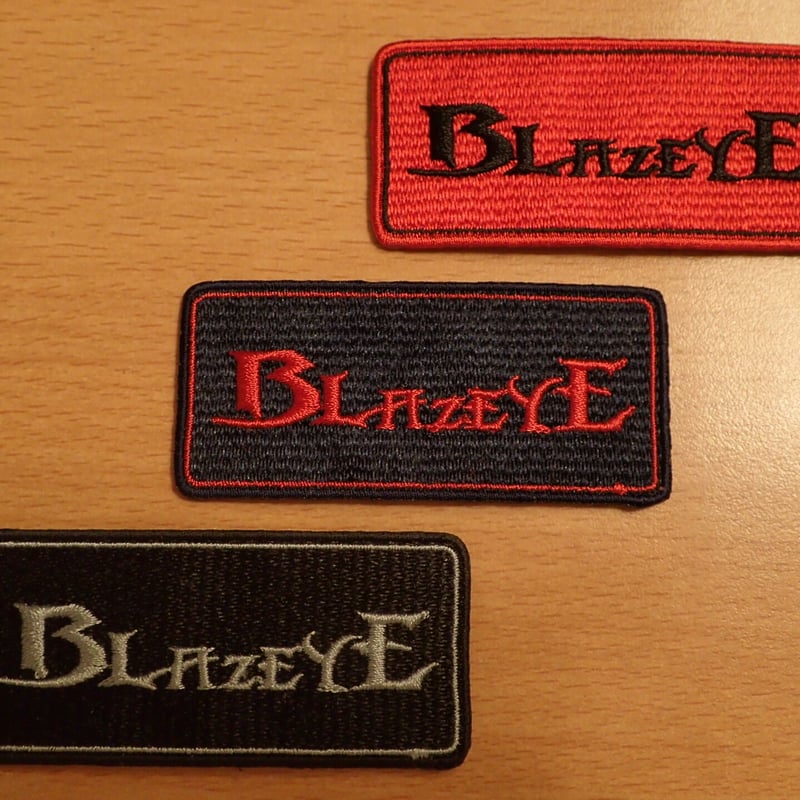 スクウェアロゴワッペン Ⅿ | BLAZEYE OFFICIAL STORE