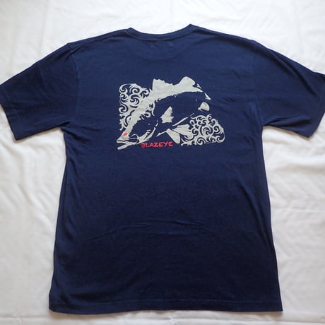 インディゴ　Tシャツ　みのうお　【受注生産】