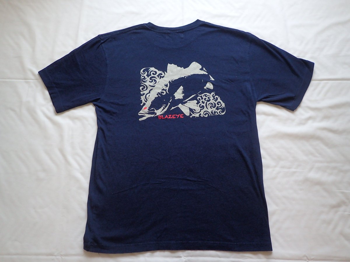 インディゴ Tシャツ みのうお 【受注生産】 | BLAZEYE OFFICIAL STORE