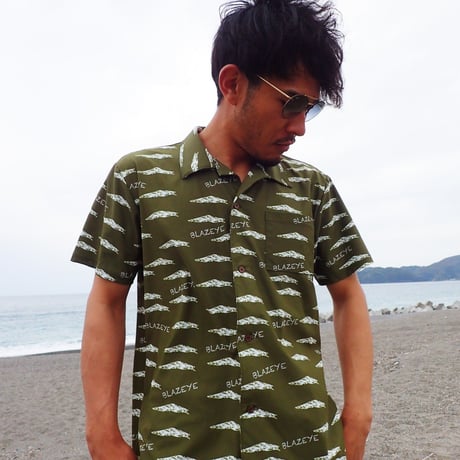 【限定受注生産】ブレイズアイ　アロハシャツ【５/29まで】