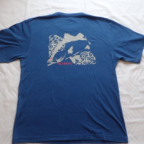 インディゴ　Tシャツ　みのうお　【受注生産】