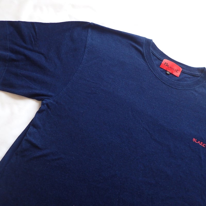インディゴ Tシャツ みのうお 【受注生産】 | BLAZEYE OFFICIAL
