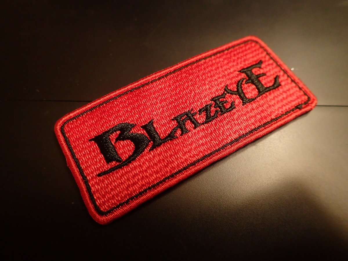 スクウェアロゴワッペン Ⅿ | BLAZEYE OFFICIAL STORE