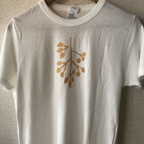 シルクスクリーンプリントTシャツ(blackberry)