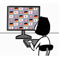 日本語⇄ドイツ語←英語翻訳