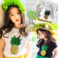▷◁ PineappleSpangle Tシャツ♪2カラー▷◁