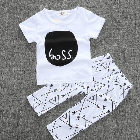 ▷◁ boss 半袖 上下セットアップ トップス パンツ▷◁