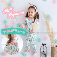 ▷◁ Risuピンクフリル パジャマ★ 部屋着 ルームウェア上下セット