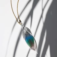 Ornament glass Necklace [GFN-12]