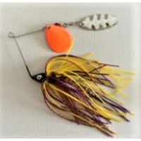 困った時にお使いください！The DOLLAR SPINNERBAIT!【フィッシングエルモ・オリジナルスピナーベイト 「リップル DOLLARベイト」1/4ozCR34HG 】サイケデリックシャッド