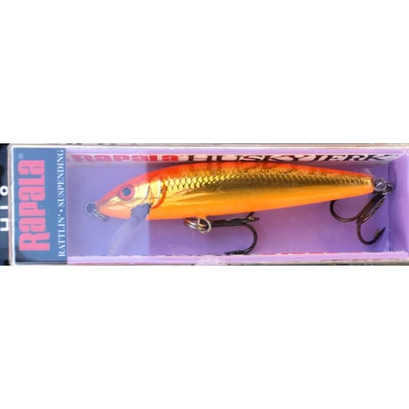 復活！ラパラ史上、最もバランスに優れた最高傑作！【ラパラ ハスキージャーク8cm】1/4oz 6g HJ-8 カラーGF Goldfish