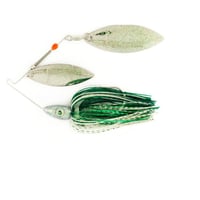 6番ビッグブレード！【Nichols Pulsator METAL FLAKE ニコルス パルセーター「メタルフレーク」3/4oz ダブルウィロー】98 Green Chrome