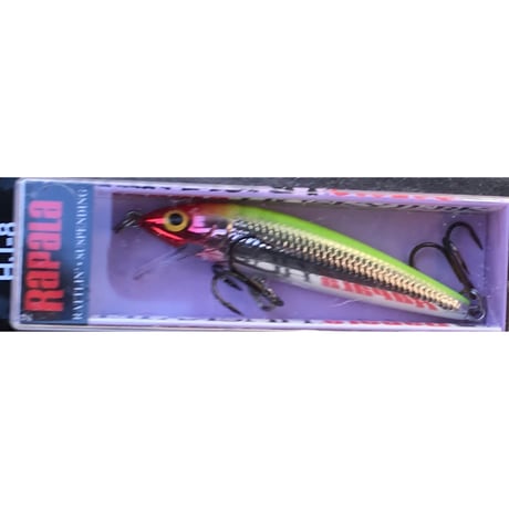 復活！ラパラ史上、最もバランスに優れた最高傑作！【ラパラ ハスキージャーク8cm】1/4oz 6g HJ-8 カラーCLN