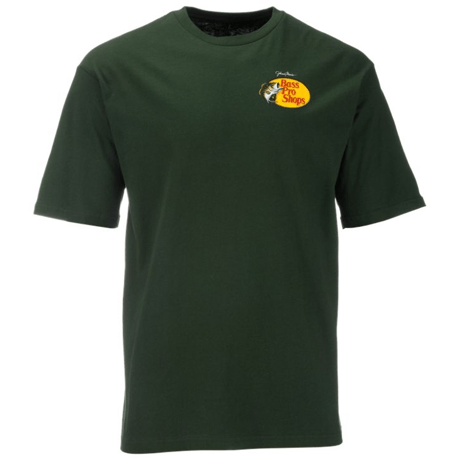 バスプロショップス　ジョニーモリス ウッドカットロゴＴシャツ　サイズM　HUNTER