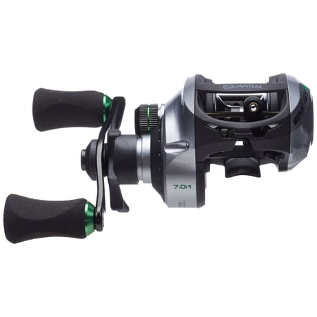 フリッピングスイッチ付きの名機！【クァンタム エナジー　Quantum Energy Casting Reels　EN100SPT.BX2】右巻き　ギア6.3