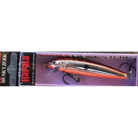 復活！ラパラ史上、最もバランスに優れた最高傑作！【ラパラ ハスキージャーク8cm】1/4oz 6g HJ-8 カラーSBR Silver Brown