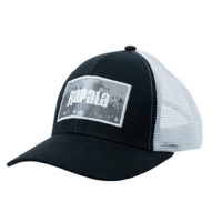大好評のラパラ1500円キャップの2020年モデル！【ラパラ　トラッカーキャップ　Rapala TRUCKER CAP 】　スプラッシュ　ブラック