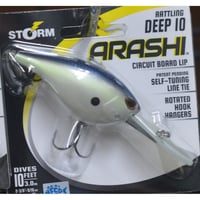 最高のクランクベイトのひとつです！USトッププロのブランドン・パラニューク監修！【ストーム アラシ ラトリンディープ STORM ARASHI RATTLING DEEP 10】カラー612
