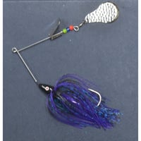 拙フェイスブックの超圧巻の釣果をご覧ください！【フィッシングエルモ・オリジナル「Revolver Calabash リボルバーカラバッシュ」・スピナーベイト3/8oz】パープルBBシャッド