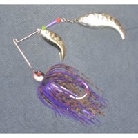 フラッシングイリュージョン！スピードの最上限で釣りまくろう！【フィッシングエルモ・オリジナル「ダブルウィップテイル」SUPER HIGH SPEEDスピナーベイト3/8oz】PB&J