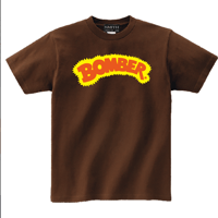 滝川様専用　昔のボーマーロゴ！次回生産は未定！スミス社限定生産！【Bomber Tshirt 　ボーマーTシャツ】XL　ダークブラウン