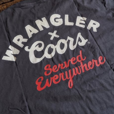 Wrangler × Coors ／ Orversize Graphic Tshirt