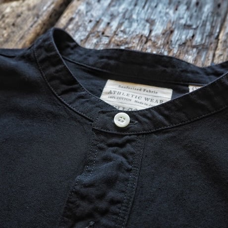 FULL COUNT / Stand Collar Chambray Shirt