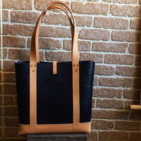 LEFT HAND TOTE BAG HARVEST別注 / BLACK×NATURAL