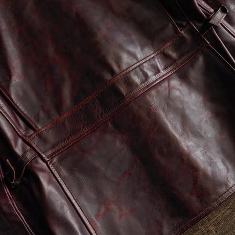 Aero Leather / LOGN HALF BELT -Cordovan-