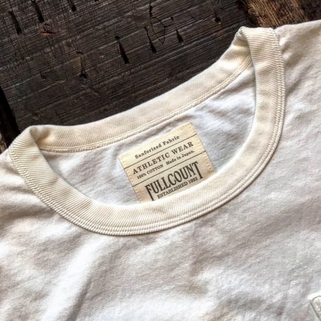 FULLCOUNT / BASIC POCKET TEE