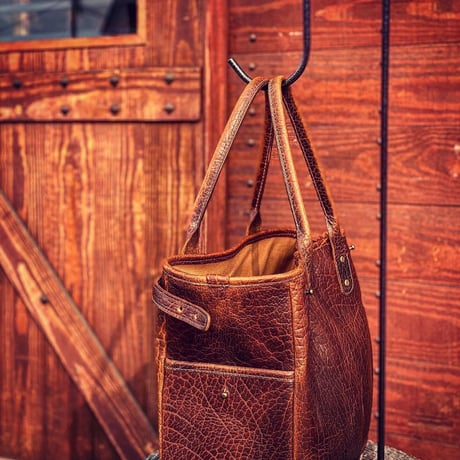 CORONADOLEATHER / AMERICAN BISON TOTE