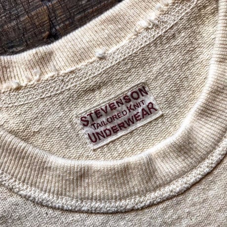 STEVENSON OVERALL CO. / Cotton Crewneck Thermal