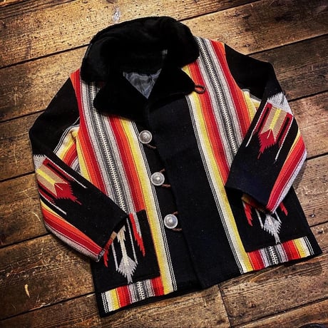 EarthSpirit original / CHIMAYO RUG JACKET(30's vintagerug)