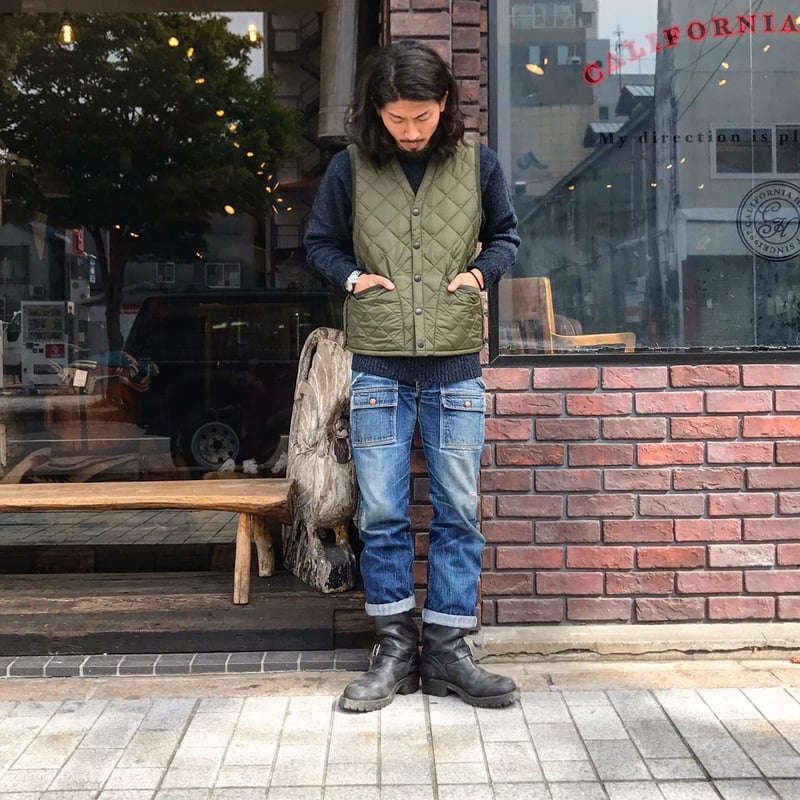 Barbour / キルティングベスト   CALIFORNIA HARVEST ONLIN