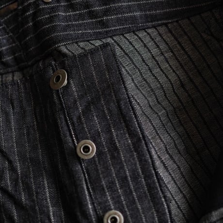 Nigel Cabourn／40'S FRENCH WORK PANTS -DOBBY STRIPE DENIM-