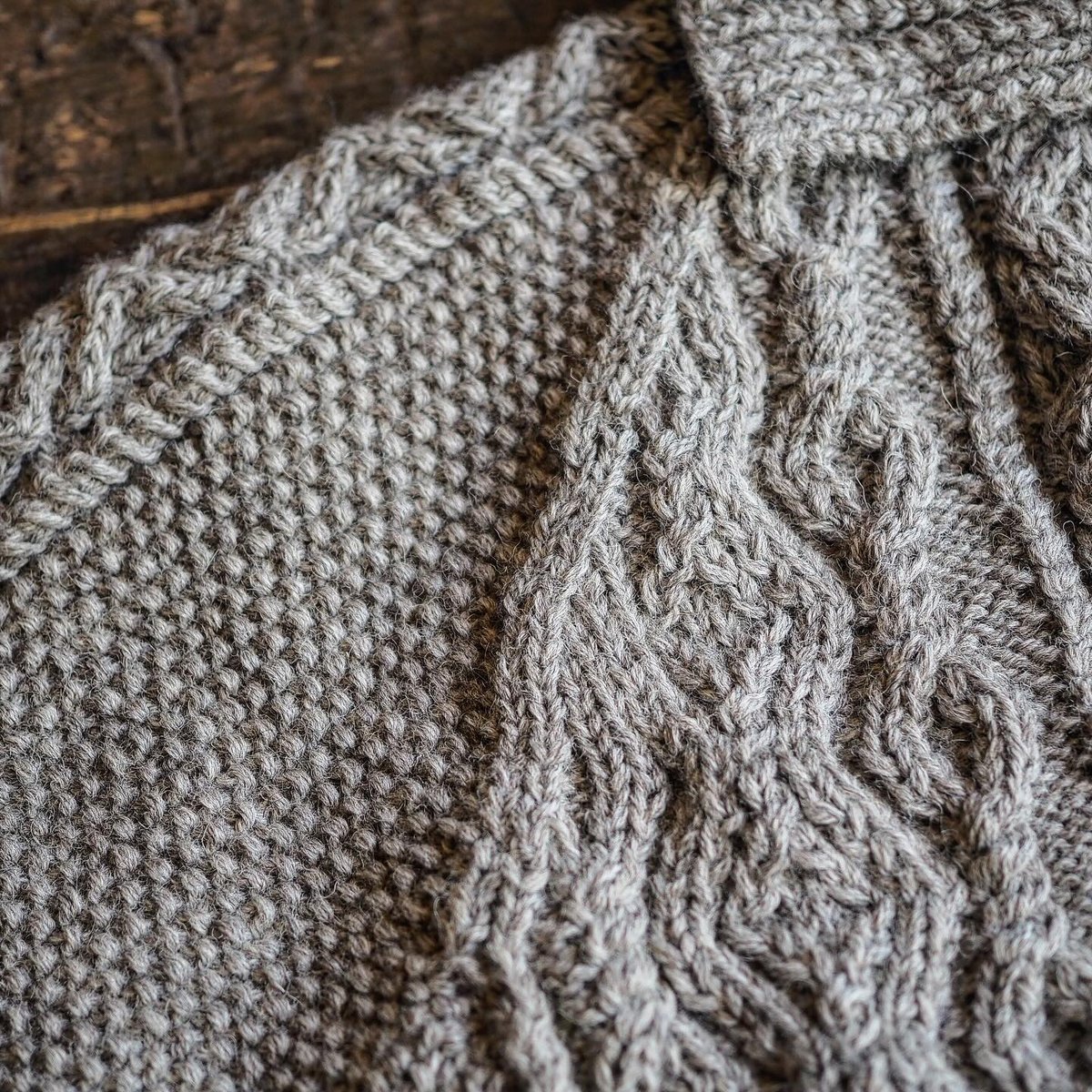 INVERALLAN / 3A LUMBER CARDIGAN 