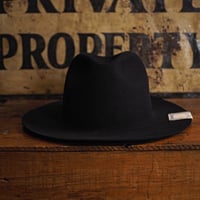 THE H.W.DOG&CO. / TRAVELERS RABBIT HAT "BLACK"