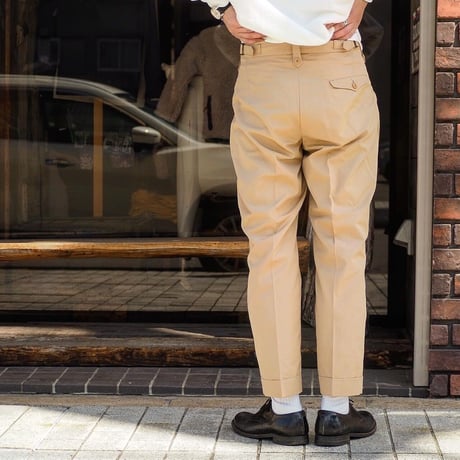 HAVERSACK ATTIRE / コットンポプリングルカパンツ