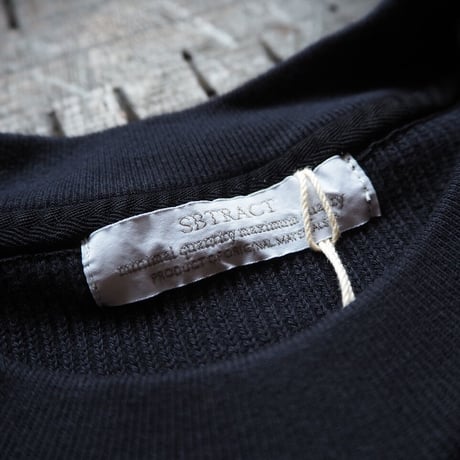 SB TRACT / Rib Stitch Knit Sweat