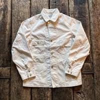 FULLCOUNT / WHITE CANVAS COVERALL JACKET